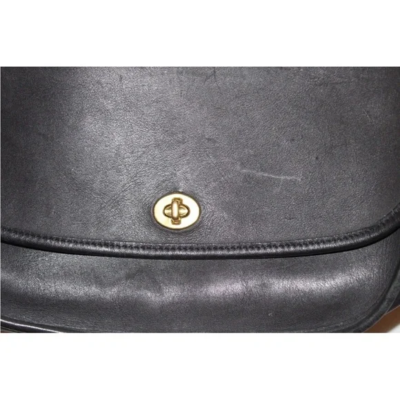 Coach - Vintage - Black - Crossbody Purse - Picture 4 of 14